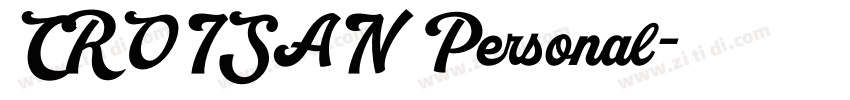 CROISAN Personal字体转换